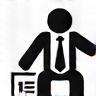 Icon representing financial audit